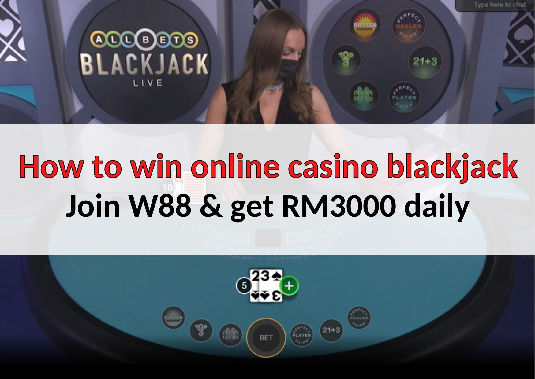 How to win online casino blackjack
