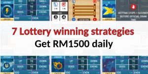 7 Best lottery winning strategies in 2022 – Get RM1500 daily