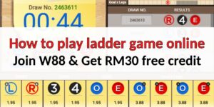 How to play ladder game online at W88 – Get RM30 free credit