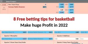 8 Free betting tips for basketball make huge Profit in 2022
