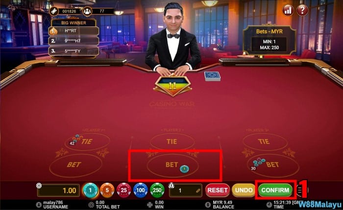 how-to-play-casino-war-online-game-play