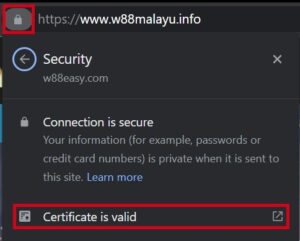 w88-betting-company-security-ssl-certificate