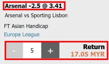 w88 asian handicap 2.5 meaning in sports betting disadvantage