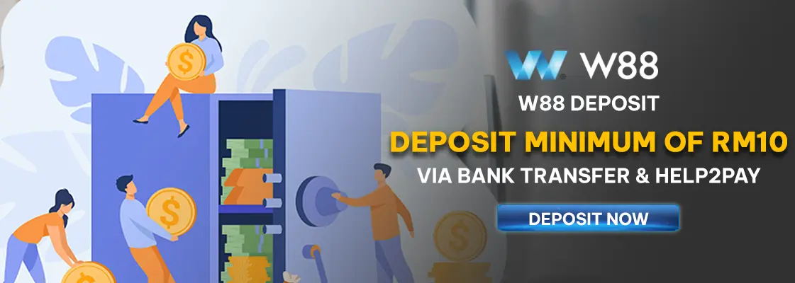 w88 deposit minimum rm10 via internet banking & local bank transfer in malaysia