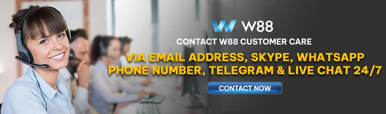 w88 live chat customer services with live agent whatsapp number mobile number telegram skype email address