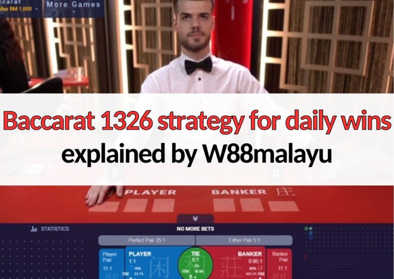 Baccarat 1326 strategy for daily wins